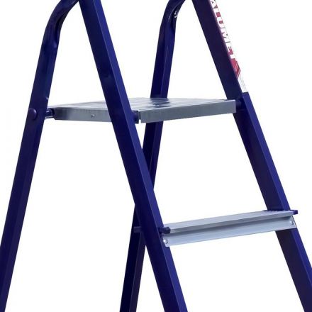Стремянка Алюмет стальная окрашенная с алюминиевыми ступенями 9 ст. М8409 Стремянка Алюмет стальная окрашенная с алюминиевыми ступенями 9 ст. М8409