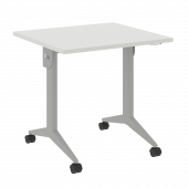 X-Pull Стол складной мобильный X.M-0.7 Белый бриллиант/Серый металл 780*720*753 X-Pull Стол складной мобильный X.M-0.7 Белый бриллиант/Серый металл 780*720*753