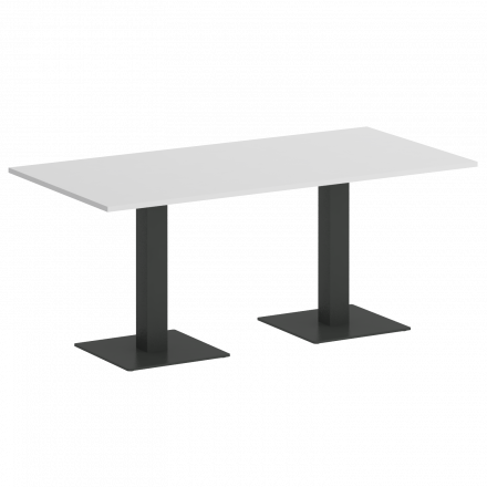 Home Office Стол прямоугольный VR.SP-5-180.2 Белый/Антрацит металл 1800*900*750 Home Office Стол прямоугольный VR.SP-5-180.2 Белый/Антрацит металл 1800*900*750