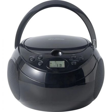 Магнитола Hyundai H-CD3300 черный 4Вт/CD/CDRW/FM(dig)