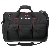 Сумка для инструмента с пластиковым дном с ремнем 51х26х39 Dr.IRON (DR1029) Сумка для инструмента с пластиковым дном с ремнем 51х26х39 Dr.IRON (DR1029)