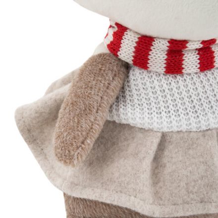 Украшение новогоднее интерьерное 40 см "Веселый оленёнок", полиэстер, ЗОЛОТАЯ СКАЗКА, 592508