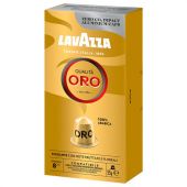 Кофе в капсулах LAVAZZA "Qualita Oro" для кофемашин Nespresso, 10 порций