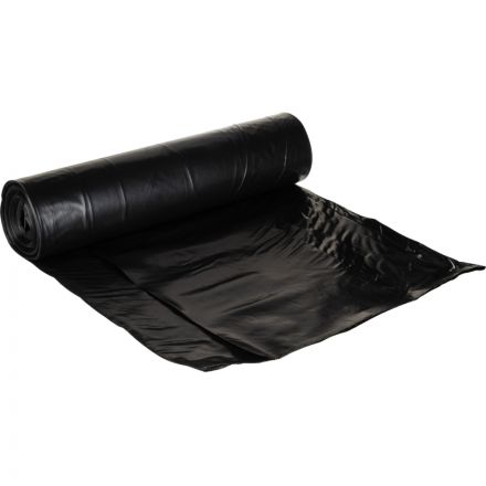 Мешки для мусора ПВД 160л 80мкм 10шт/рул черные 90х110см Luscan