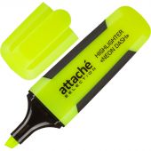 Маркер текстовыделитель Attache Selection Neon Dash 1-5мм желтый HL7010
