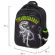 Ранец BRAUBERG QUADRO, 3 отделения, с брелком, "Tyrannosaur", светящийся рисунок, 37х28х18 см, 272021