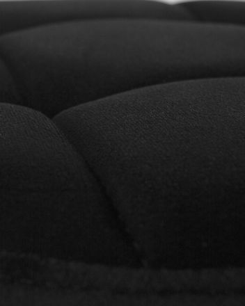 Набор 2 шт Табурет барный DOBRIN BRUNO, черный велюр (MJ9-101)