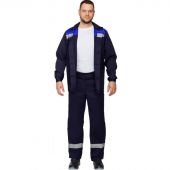 Костюм рабочий летний муж. л16-КБР с СОП син/вас (р.48-50) 170-176