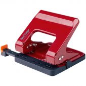 Дырокол энергосберегающий Berlingo "Smart Technology" 25л., металлический, фиксатор, линейка, красный Дырокол энергосберегающий Berlingo "Smart Technology" 25л., металлический, фиксатор, линейка, красный