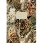 Тетрадь А5, экокожа Bruno Visconti,ВОЛШЕБНЫЕ СОВЫ 60л.Линейка,7-60-1315/03