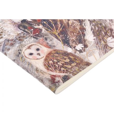 Тетрадь А5, экокожа Bruno Visconti,ВОЛШЕБНЫЕ СОВЫ 60л.Линейка,7-60-1315/03