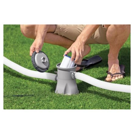 Картриджный фильтр-насос 1249 л/ч, картридж I, для бассейнов от 183 до 366 см, BESTWAY, 58381