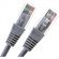 Патч-корд TWT TWT-45-45-0.5-GY UTP кат.5e, 0.5 м, серый