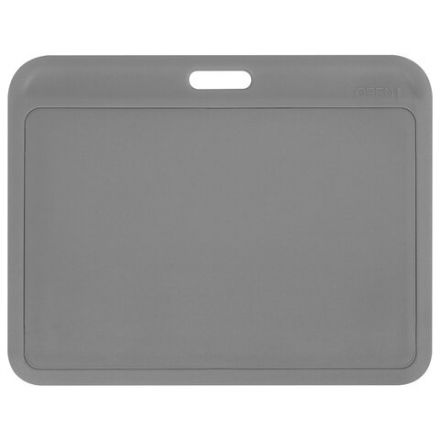 Бейдж горизонтальный (54х85 мм), серый, МАТОВАЯ ПОВЕРХНОСТЬ, BRAUBERG EXTRA, 238817