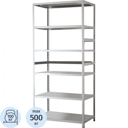 Стеллаж металлический ПРАКТИК MS 6 полок 1000х600х2200