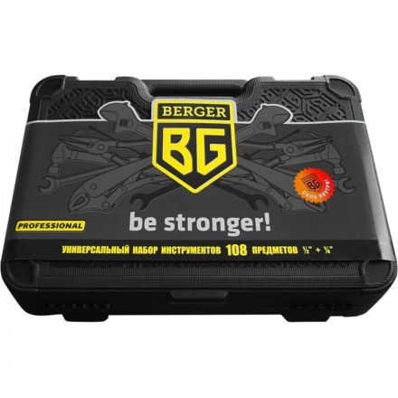 Набор инструмента 108 предметов BERGER BG108-1214
