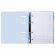 Тетрадь на кольцах А5 175х220 мм, 120 л., пластик с блестками, с резинкой и разделителями, BRAUBERG, Голубой, 404633 Тетрадь на кольцах А5 175х220 мм, 120 л., пластик с блестками, с резинкой и разделителями, BRAUBERG, Голубой, 404633