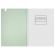 Тетрадь обложка пластик, А4 80 л., гребень мягкий, вырубка для ручки, клетка, BRAUBERG, светло-зеленый, 405373