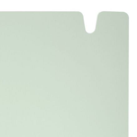 Тетрадь обложка пластик, А4 80 л., гребень мягкий, вырубка для ручки, клетка, BRAUBERG, светло-зеленый, 405373