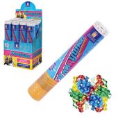 Хлопушка пневматическая 30 см "Серпантин" фольга, конфетти ассорти, ЗОЛОТАЯ СКАЗКА, 592467