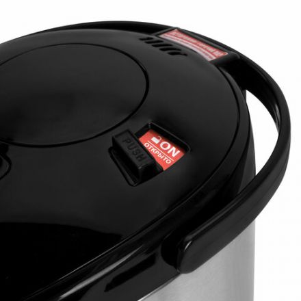 Термопот SONNEN TP-38, 4 л, 900 Вт, 1 температурный режим, 3 режима подачи воды, сталь, черный/серебро, 456710 Термопот SONNEN TP-38, 4 л, 900 Вт, 1 температурный режим, 3 режима подачи воды, сталь, черный/серебро, 456710