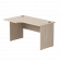 Стол эргономичный левый Everprof EVO опоры ЛДСП 1380х670(870)x755 мм Дуб Соната