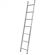 Лестница Алюмет алюминиевая односекционная приставная 1x7 5107
