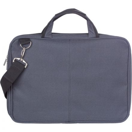 Сумка для документов полиэстр 370х265х30 мм мод. 587 (серая)