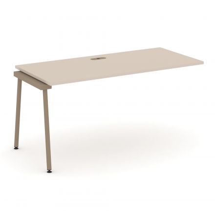 Estetica Наборный элемент рабочей станциии ES.1.NRS-4-LK Капучино/Латте металл 1580*730*750