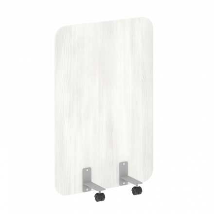 R-line Перегородка на металлических опорах, на роликах DP.R-80-120 Снежная патина/Серый металл 800*18*1200 R-line Перегородка на металлических опорах, на роликах DP.R-80-120 Снежная патина/Серый металл 800*18*1200