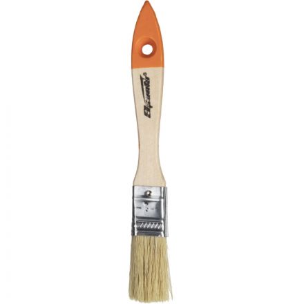 Кисть плоская 20 мм (3/4) натур. щетина дер. ручка Slimline Sparta 824155