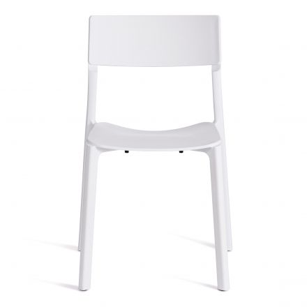 Стул LENTO (mod. 43) пластик, 43 х 49 х 77 см, White (Белый) 1