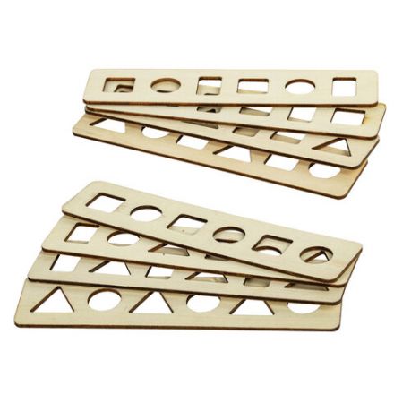 Сортер деревянный развивающий 4 в 1 "Волшебный сундучок", карточки, фигуры, BRAUBERG KIDS, 665265