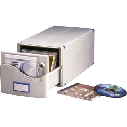 Бокс для CD/DVD дисков на 30 шт, замок, ProfiOffice, сер, МВ-30SL Бокс для CD/DVD дисков на 30 шт, замок, ProfiOffice, сер, МВ-30SL