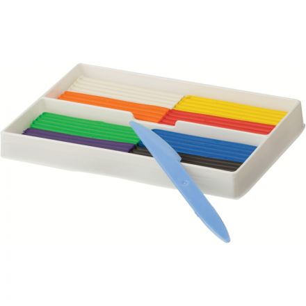 Пластилин классический Луч Классика 8 цветов 160 г со стеком