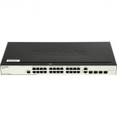 Коммутатор D-Link DES-3200-28/C1A, L2 24x10/100Base-TX, 2xSFP, 2 комбо