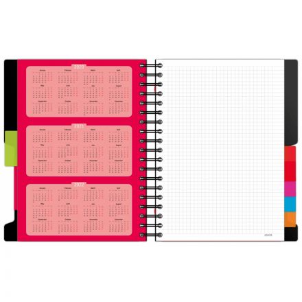 Бизнес-тетрадь B5,200л,кл,греб. Attache Selection Office book чернметаллик Бизнес-тетрадь B5,200л,кл,греб. Attache Selection Office book чернметаллик