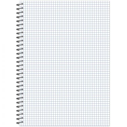 Бизнес-тетрадь А4 96л AttacheSelection Gold Collection клет,спир,карт,голуб Бизнес-тетрадь А4 96л AttacheSelection Gold Collection клет,спир,карт,голуб