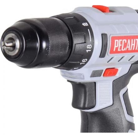 Дрель-шуруповерт аккумуляторная 24В Ресанта ДА-24-2ЛК (75/14/7)