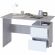 Стол компьютерный Сокол_Стол письменный СПм-19 Бетон/белый