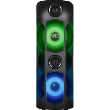 Акустическая система Sven PS-720, 2x40Вт, FM/USB/microSD, LED, аккум