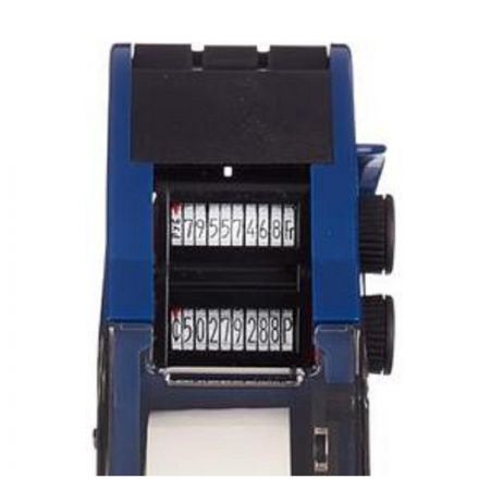 Этикет-пистолет МоТЕХ MX-2616 двухстрочный (прямоугольная и волнистая лента, 10 символов в строке, 26x16 мм)