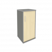 Riva Шкаф низкий узкий правый А.СУ-3.1 (R) Клён металлик 404*365*828