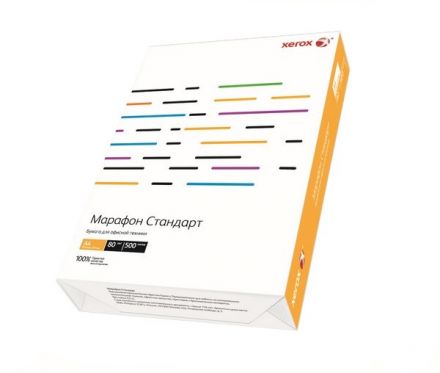 Бумага Xerox Марафон Стандарт A-4 80 гр 500 л 450L90649
