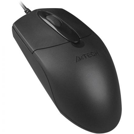 Мышь компьютерная A4Tech OP-720S черный (1200dpi) silent USB/3but