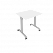 Mobile System Стол складной мобильный СМ-1 Белый/Тёмно-серый металл 800*650*757 Mobile System Стол складной мобильный СМ-1 Белый/Тёмно-серый металл 800*650*757