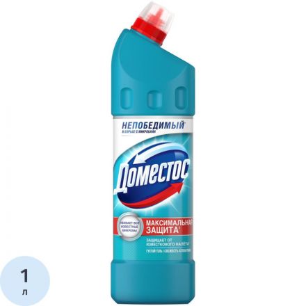 Средство для сантехники DOMESTOS универсальное Свежесть Атлантики 1л