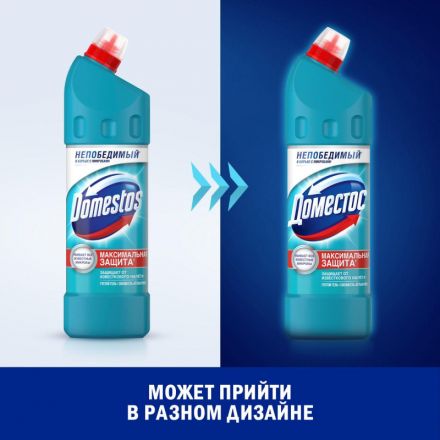 Средство для сантехники DOMESTOS универсальное Свежесть Атлантики 1л