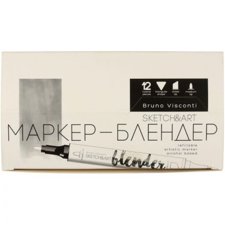 Маркер для скетчей двусторонний SKETCH&ART БЛЕНДЕР 22-0116 Маркер для скетчей двусторонний SKETCH&ART БЛЕНДЕР 22-0116