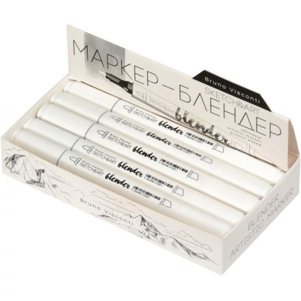 Маркер для скетчей двусторонний SKETCH&ART БЛЕНДЕР 22-0116 Маркер для скетчей двусторонний SKETCH&ART БЛЕНДЕР 22-0116